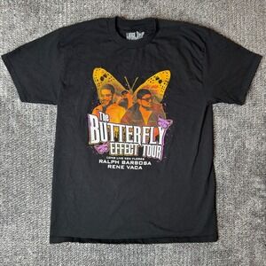 Ralph Barbosa Rene Vaca Butterfly Effect Tour Shirt Mens Large Ken Flores Black